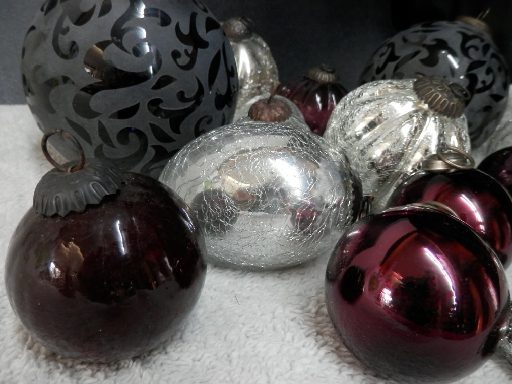 圣诞小饰品 (15) - 圣诞球 / 巫师球 - 玻璃 - Heksenballen #2.1