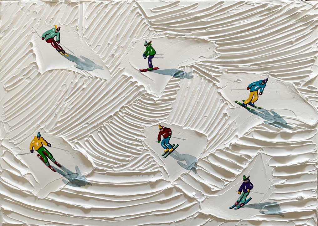 Taty Ur - Vibrazioni Invernali su Tela #1.0