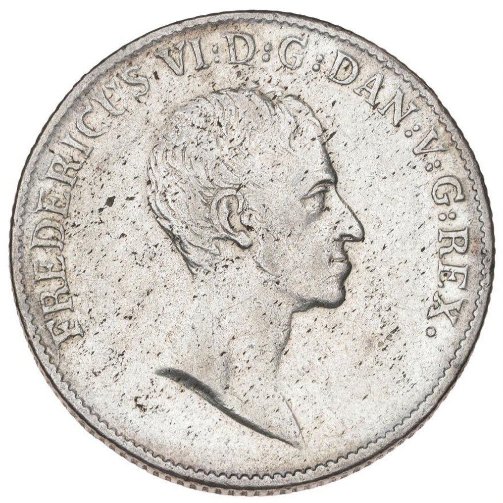 Danmark. Frederik VI. Speciedaler 1825 FF #1.0