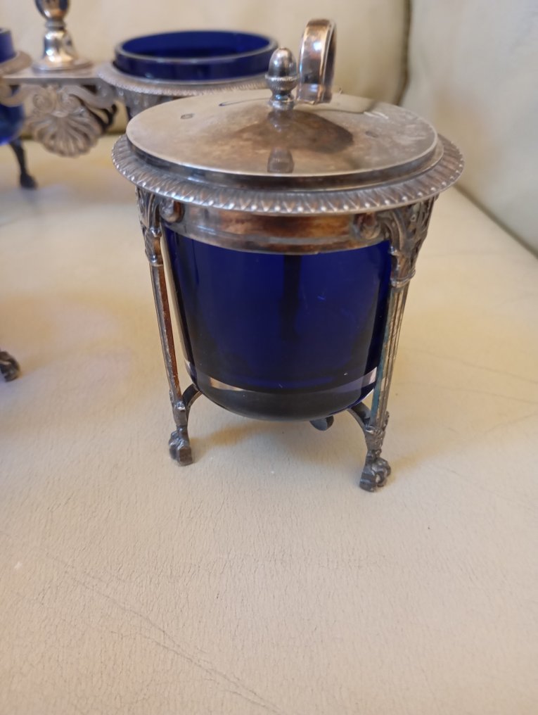 Centrepiece (7) - .950 silver - Empir France #1.0