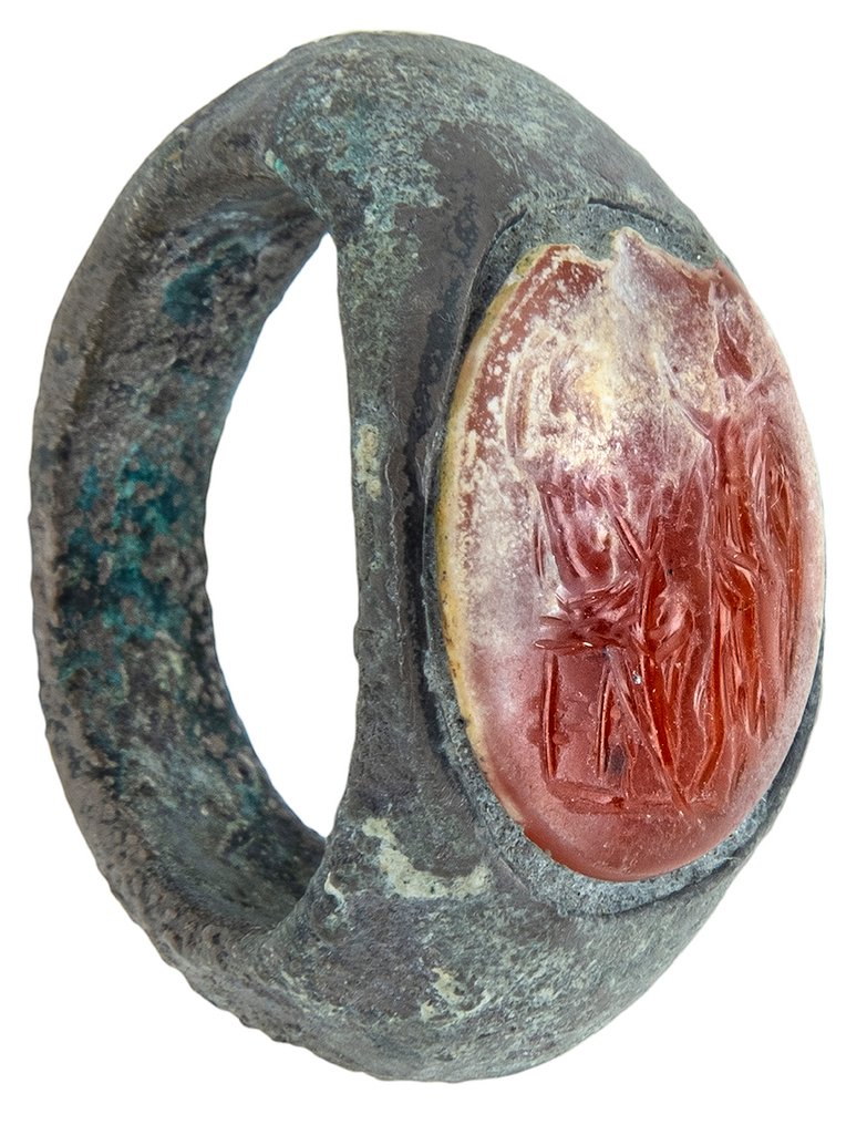 Ancient Roman Silver Ring - 27.1 mm #1.0