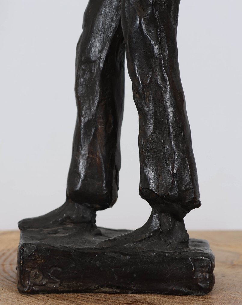 雕刻, Jongeman - 30 cm - 青銅色 #4.3