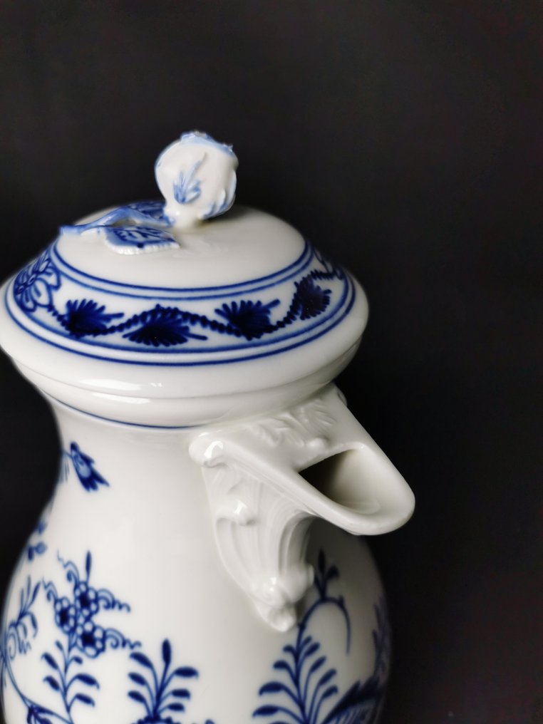 Meissen - Cipolla Blu - Caffettiera - XX secolo - Καφετιέρα - Πορσελάνη #2.1