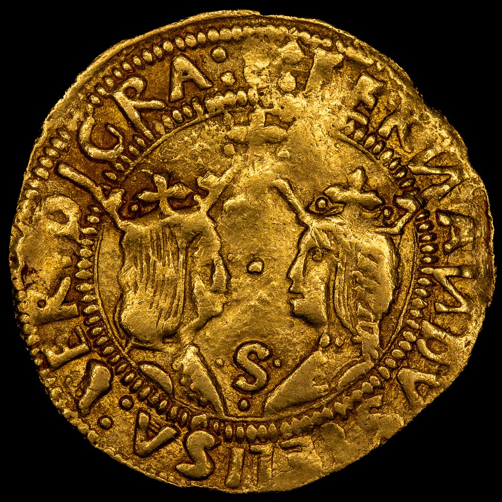 Espanjan kuningaskunta. Reyes Católicos. Doble Excelente Sevilla #1.0