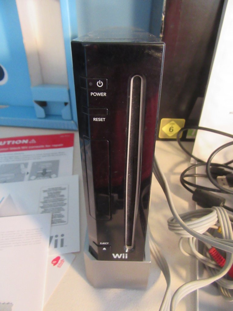 Nintendo - Wii - Black - Console per videogiochi + giochi - Nella scatola originale #1.0