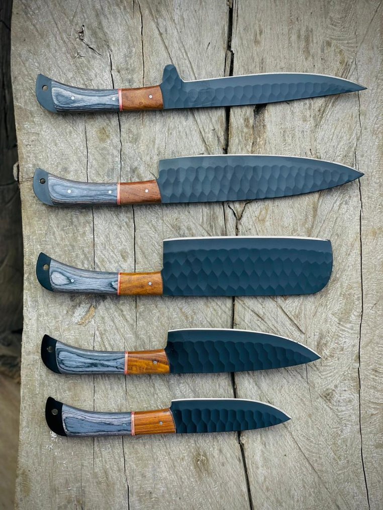 廚刀 - Slicing knife - 鋼, 木 - 英國 #3.2