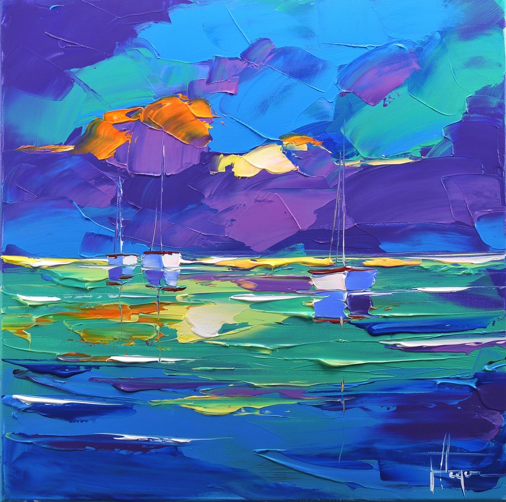 Olivier Pfleger - Mandrafina " Mer turquoise " #1.0