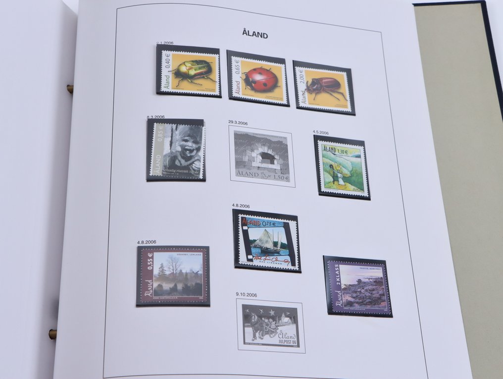 Åland Islands 1985/2006 - Mint collection in Davo album #1.0