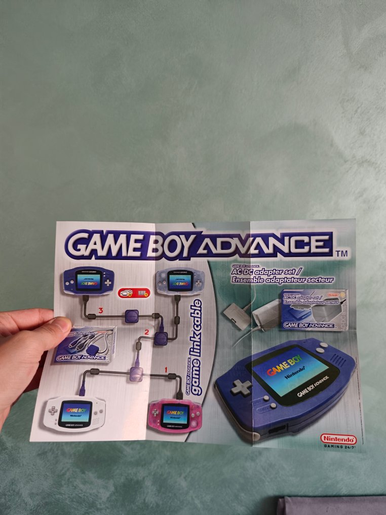 Nintendo - Gameboy Advance - glacier - Console per videogiochi - Nella scatola originale #4.3