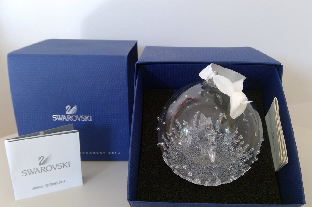 聖誕裝飾品 SWAROVSKI - 圣诞球装饰品 年度版 2014 - 玻璃, 金屬, 紡織品 #3.2