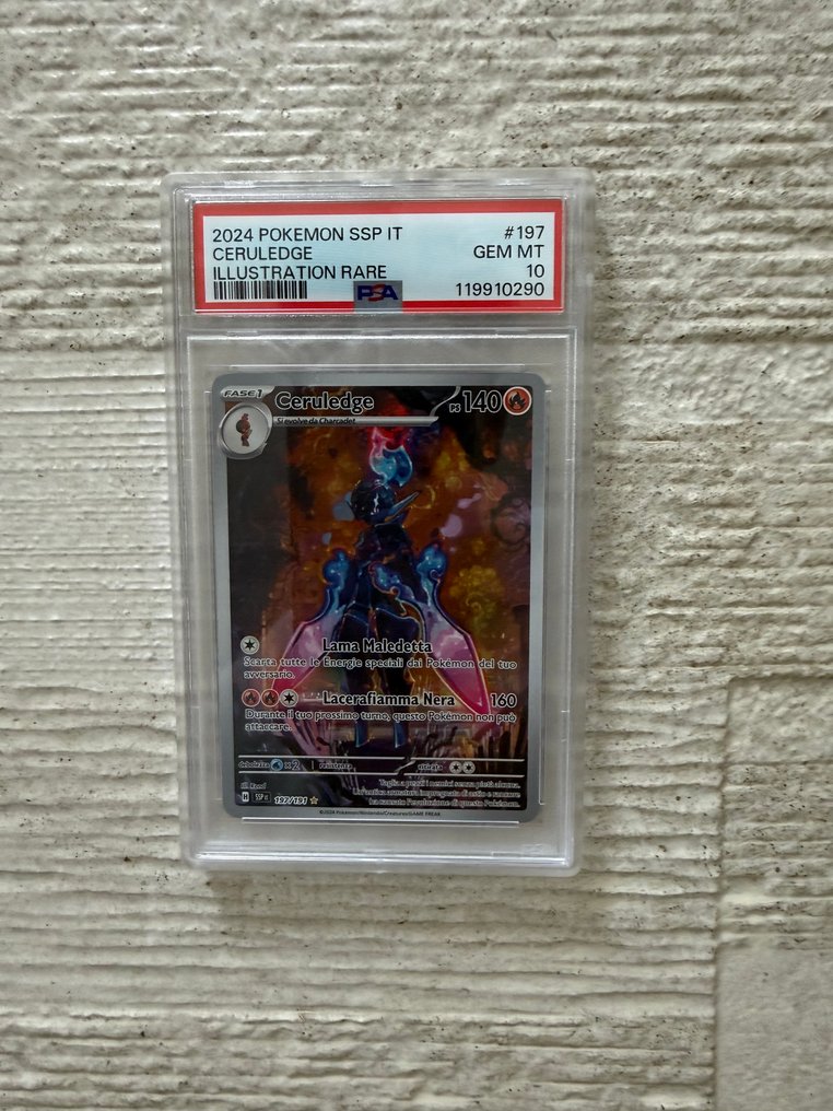 Pokémon - 1 Graded card Alternate art - PSA 10 - Scarlet & Violet - Graded card with graded signature #1.0