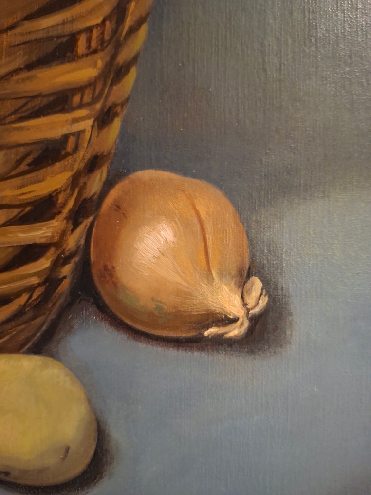 Frans Luyckx (1923-1997)-Antwerpse School. - Aardappelmand #4.3