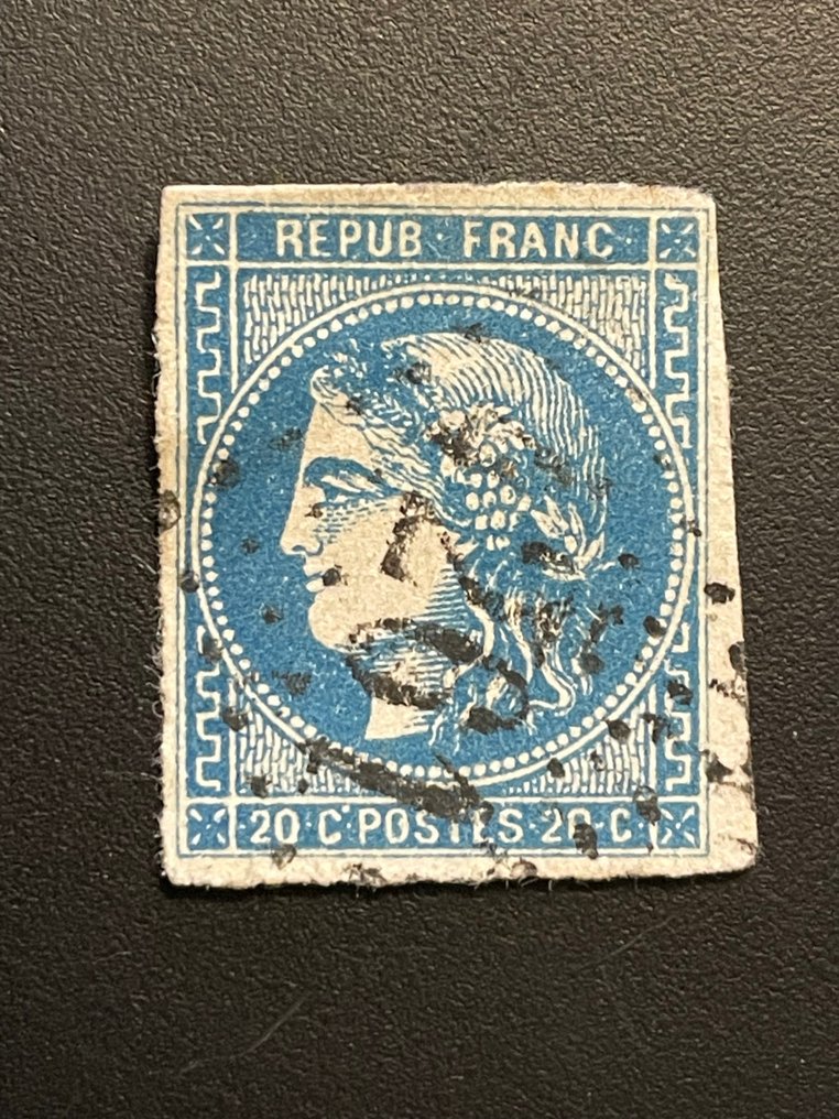 Frankrike - 1870 Cérès N°46A,47,48. - Yvert #1.0