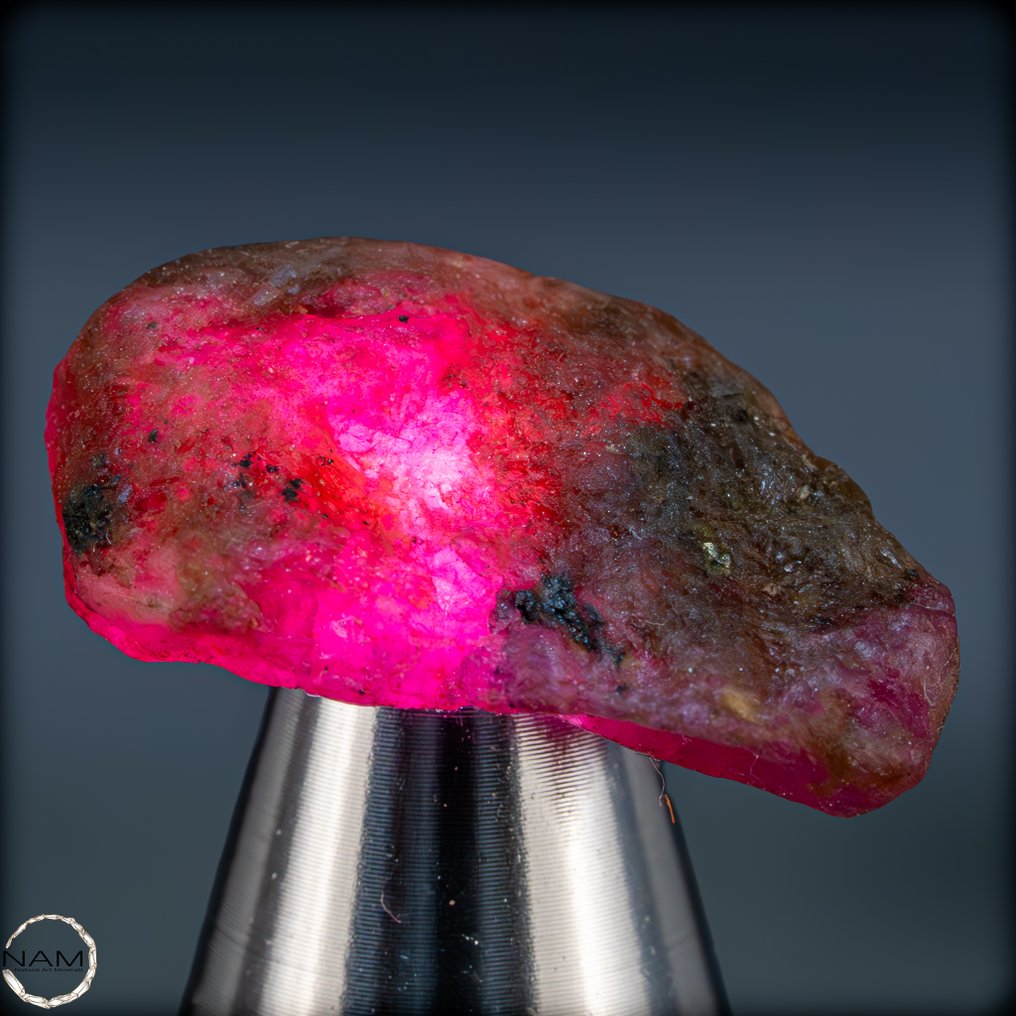 天然的红宝石水晶 异常色彩浓郁 & 稀有收藏品质 - 23.85 克拉- 4.77 g #2.1