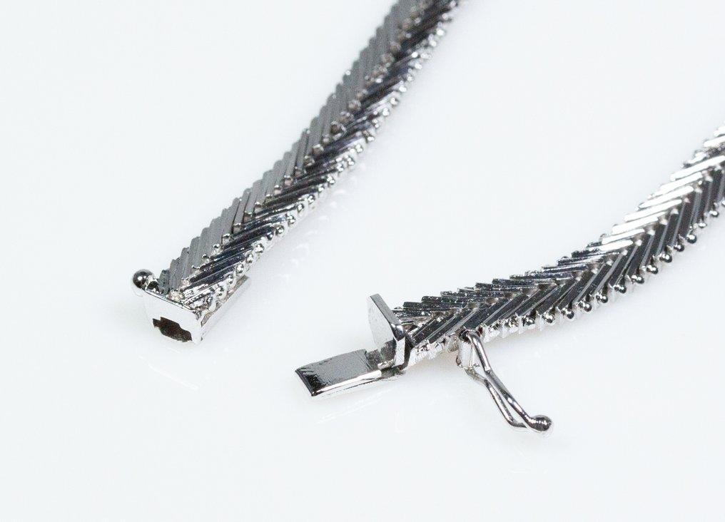 Sem preço de reserva - Colar - 835 Silber - 0,20 ct Saphire #4.3