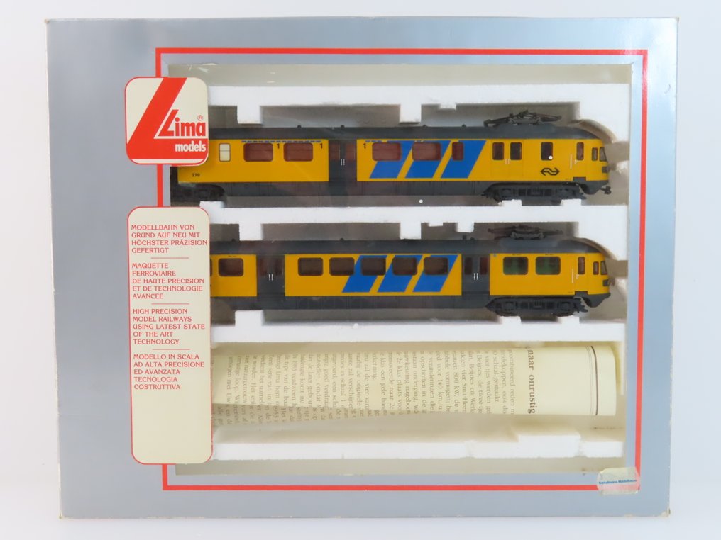 Lima H0 - 149730 - 火車單元 (1) - 2件套电动列车 Mat ’46 “Meuzeneus” - NS #4.3