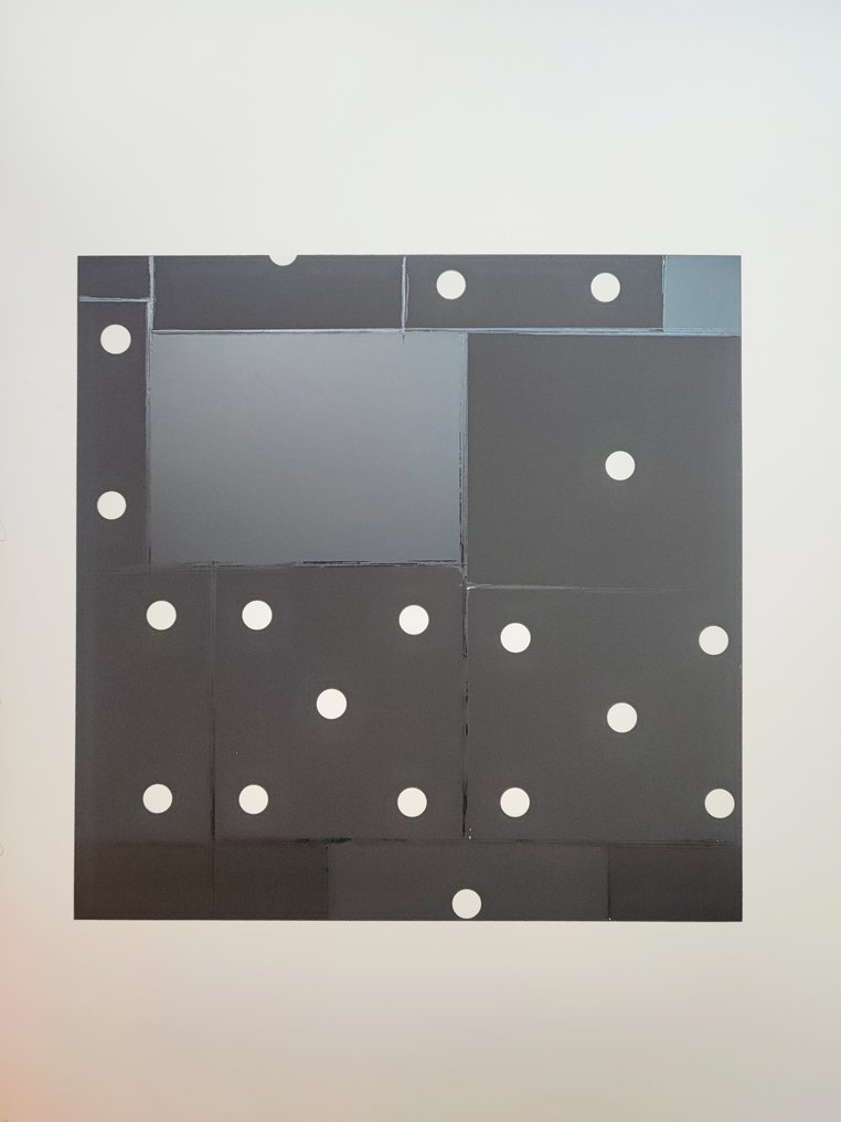 Donald Sultan (1951) - Untitled from the Dominoes portfolio #2.1