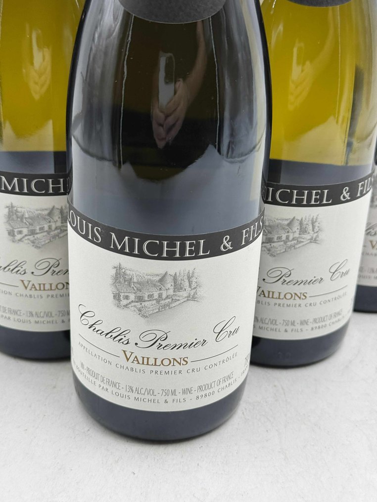 2023 Louis Michel & Fils "Vaillons" - Chablis 1er Cru - 6 Bottles (0.75L) #1.0
