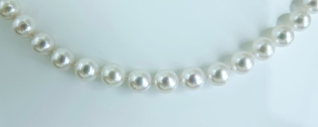 Collana Argento Perla - Perla di Akoya rotonda 8-8,5mm #4.3