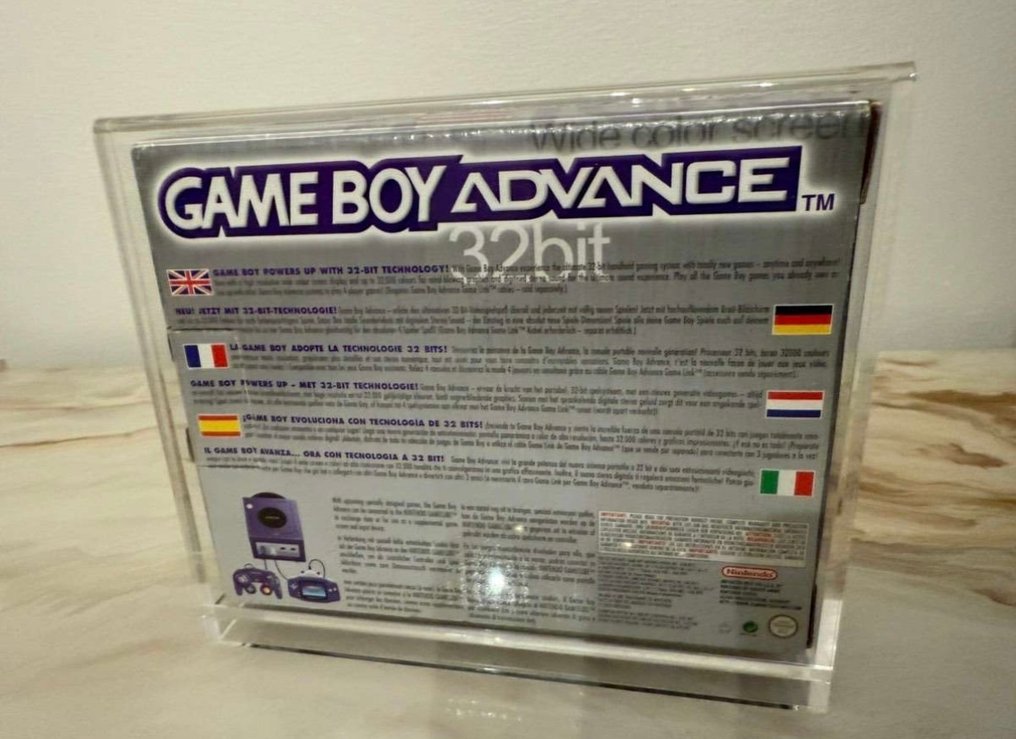 Nintendo - Gameboy Advance - Game Boy Advance Limited Edition Platinum - 掌上游戏机 - 带原装盒 #3.2