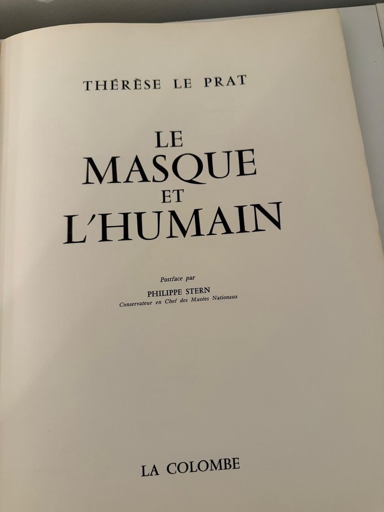 Thérèse le Prat - Le masque et l’humain - 1959 #4.3