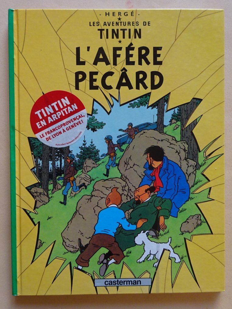 Hergé - 3 关于 Zaak Zonnebloem、Gruérien、Elzas、Arpitan,1992 - 2007 的三种翻译 - Kuifje #1.0