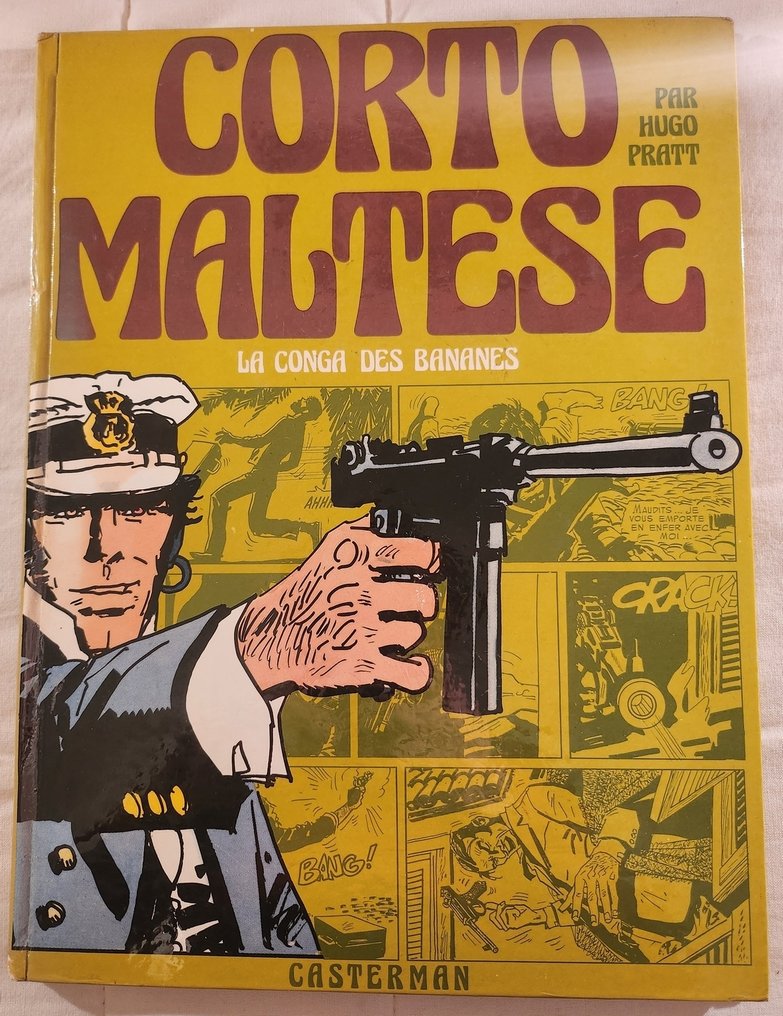 Corto Maltese T3 - La Conga des bananes - Première série cartonnée - C - 1 Album - 第一版 - 1974 #1.0