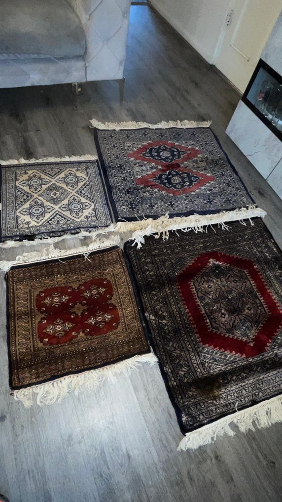 Tischtuch (4)  - 80 cm - 76 cm - Buchara handgeknoopt #1.0