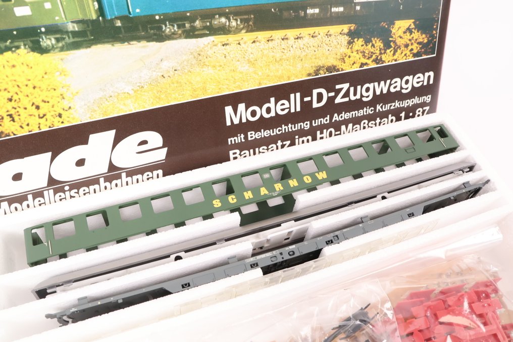 ADE H0 - B7011/2 - 模型客運火車 (1) - Ligrijtuig 类型 Bcüm 'Scharnow' - DB #4.3