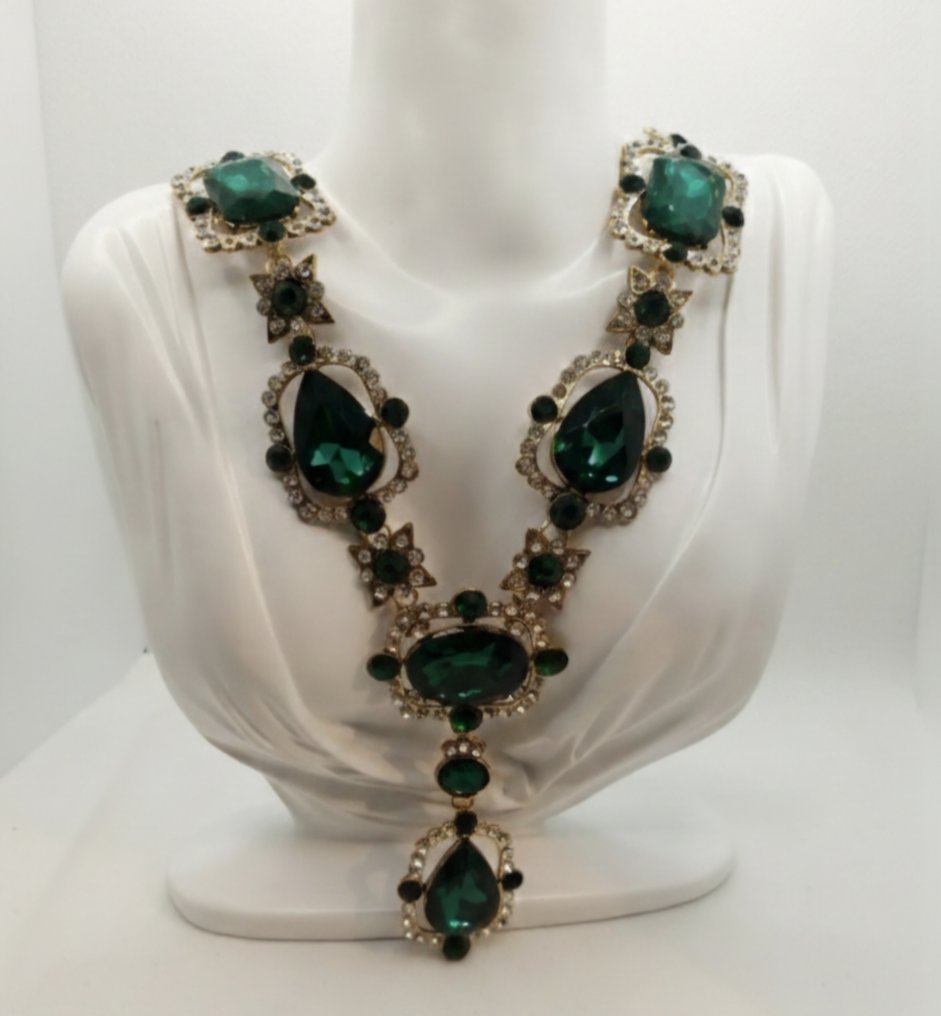 金碧辉煌 - 项链 - 优秀的 Oscar de la Renta #2.1