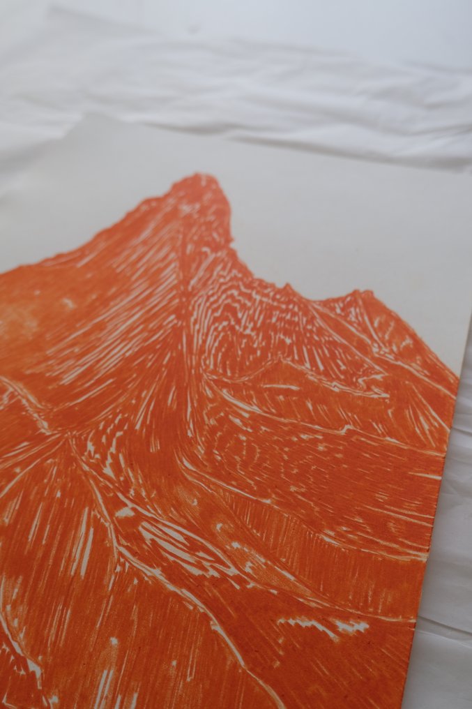 N. Magro - "Orange Mountain (Matterhorn)" #4.3