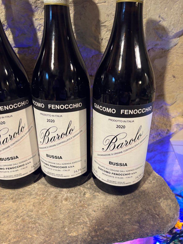 2020 Giacomo Fenocchio, Bussia - Barolo - 6 Flaskor (0,75L) #3.2