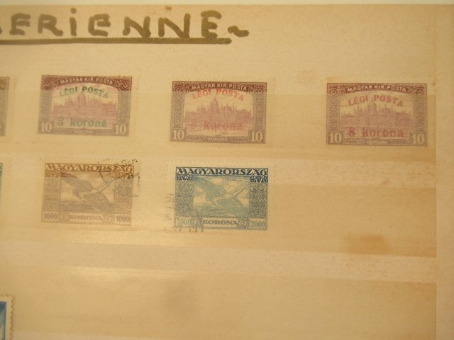 匈牙利  - 目录结束，邮票收藏 #2.1