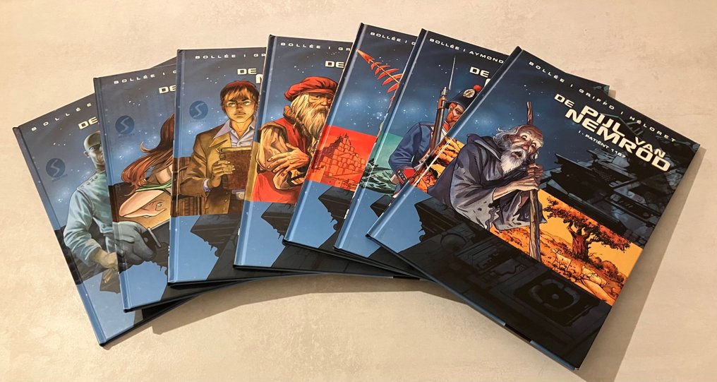 De Pijl Van Nemrod 1 t/m 7 - Complete reeks HC - 7 Album - EO - 2009/2014 #1.0