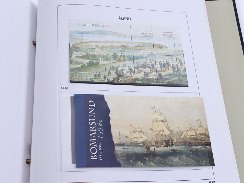 Åland Islands 1985/2006 - Mint collection in Davo album #2.1