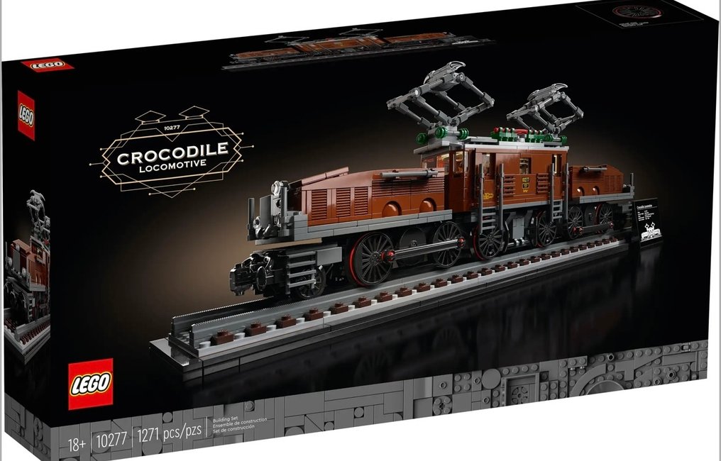 Lego Set - 10277 - Creator Expert - Locomotora cocodrilo #1.0