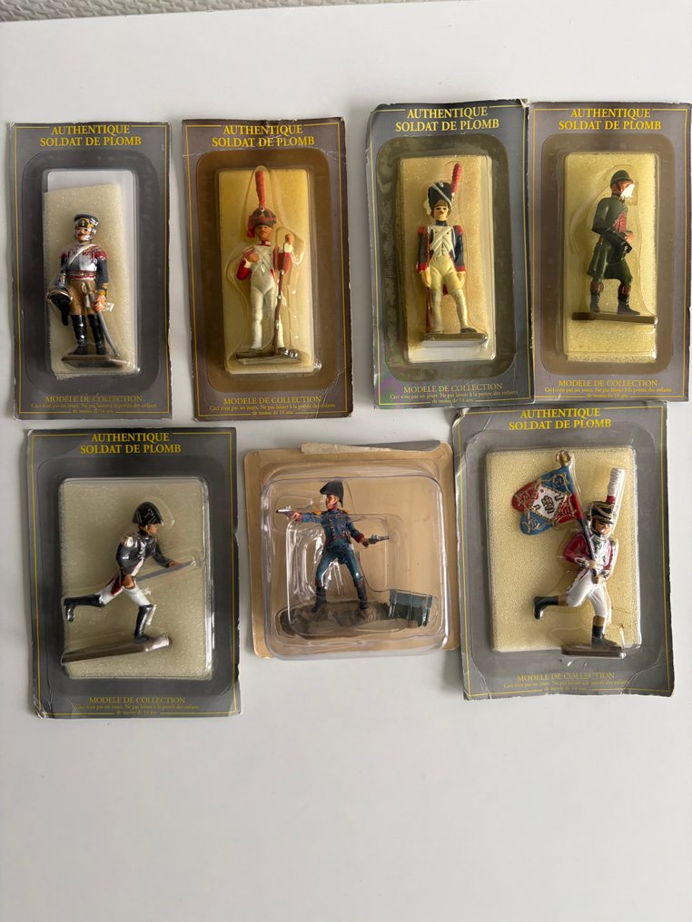 Starlux - Αγαλματίδιο μινιατούρα - Authentique Soldat de Plomb (7) - Μόλυβδος, Βαφή #1.0