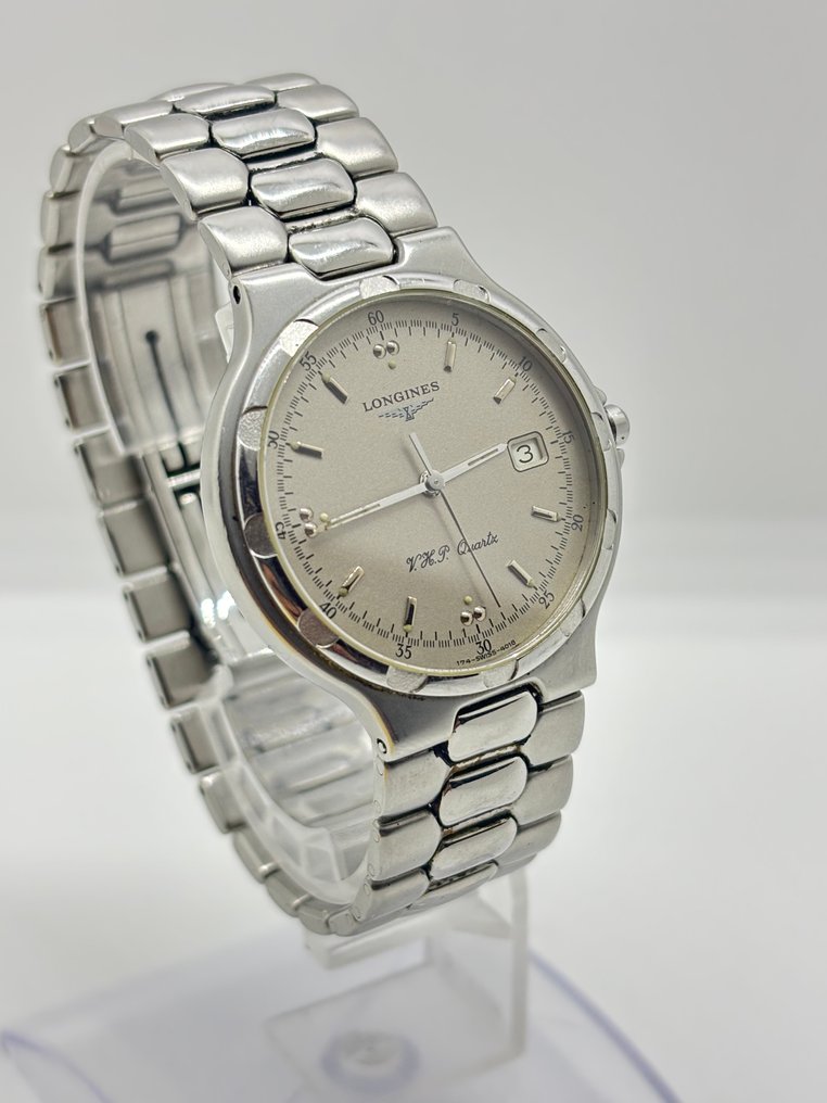 Longines - Conquest V.H.P 4018 Silver Dial Men’s Quartz Watch - Ingen reservasjonspris - Conquest V.H.P 4018 - Herre - 1990-1999 #1.0