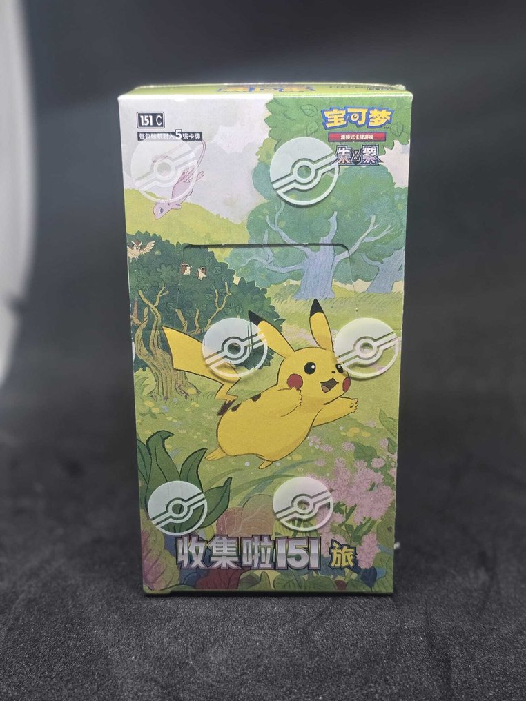 Pokémon - 1 Booster box - Pokémon Collect 151 Journey Vol.1 – Booster Slim Box Cinese Sigillato (151C) #1.0