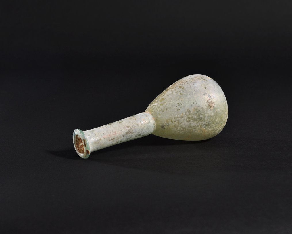 古罗马 玻璃 Unguentarium - 12.3 cm #3.2