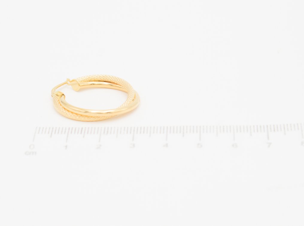 Drop fülbevaló - 18 kt. Sárga arany #2.1