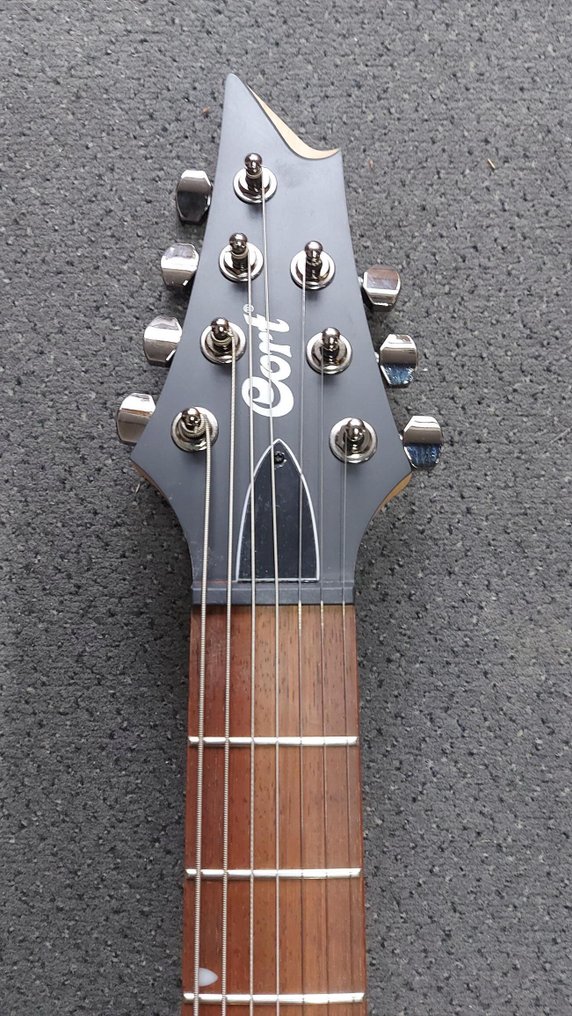 Cort - KX257 Bariton Black -  - 7-string electric guitar #2.1