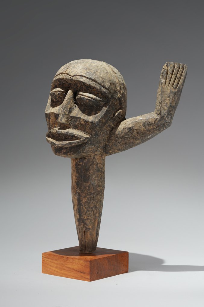 Ένα ξύλινο κεφάλι - Lobi - Μπουρκίνα Φάσο #1.0