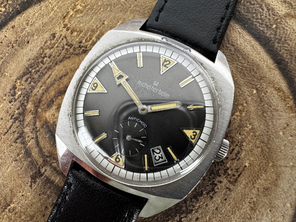 Michel Herbelin - Subsecond - Antichoc - Zonder minimumprijs - Heren - 1970-1979 #2.1