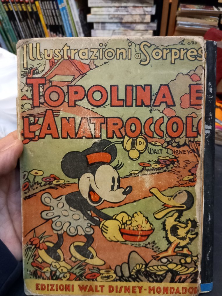 Walt Disney - Topolina e l'anatroccolo pop up - 1 Comic - First edition - 1935 #1.0