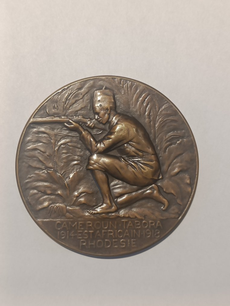 Congo Belga. Medal 1914-1918 (Sem preço de reserva) #1.0