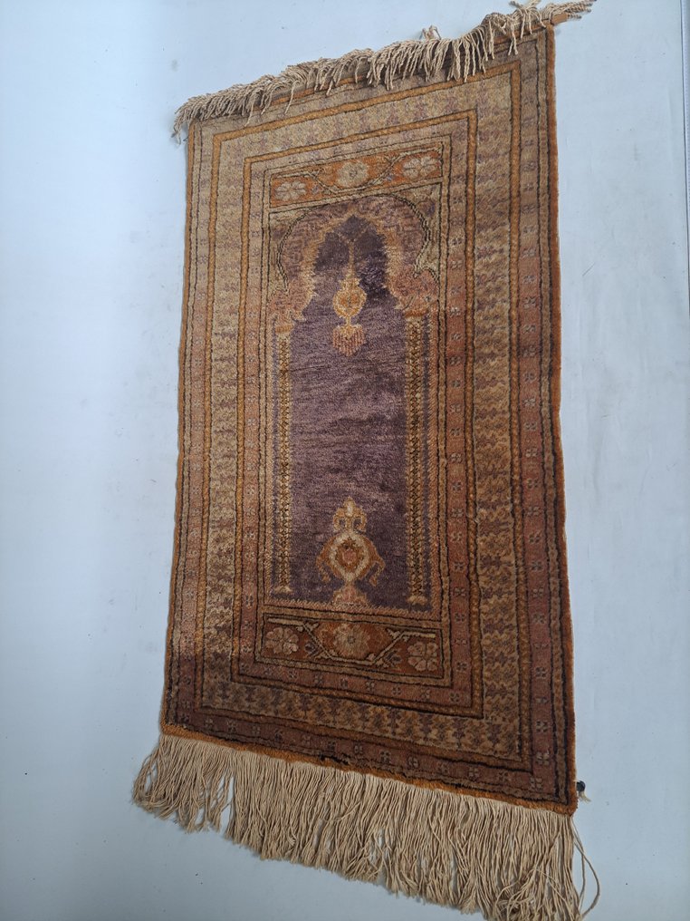 Tapestry  - 100 cm - 60 cm - Hand-knotted prayer rug #1.0