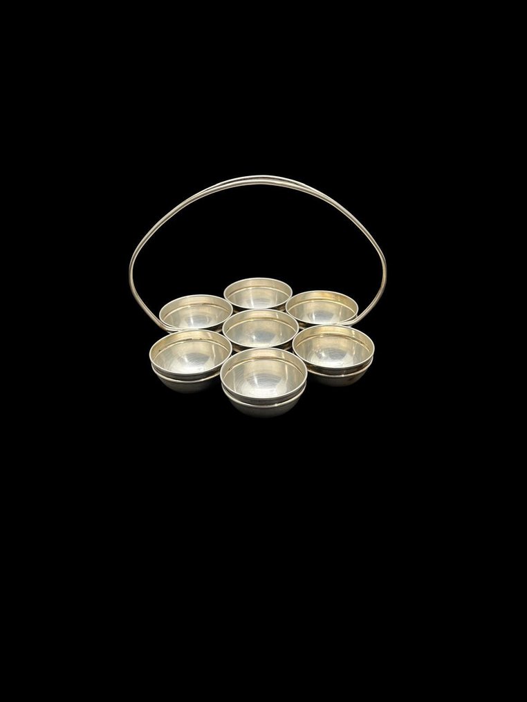 Æggebæger sæt - argento 800 #1.0