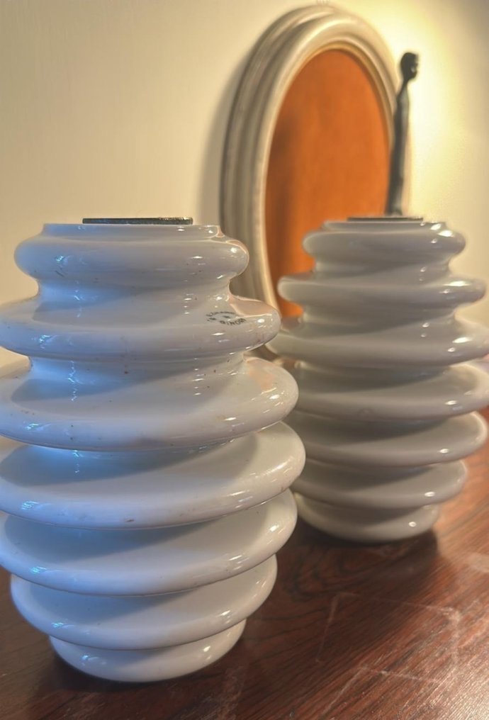 Richard Ginori - Lamphållare (2) - Keramik #3.2