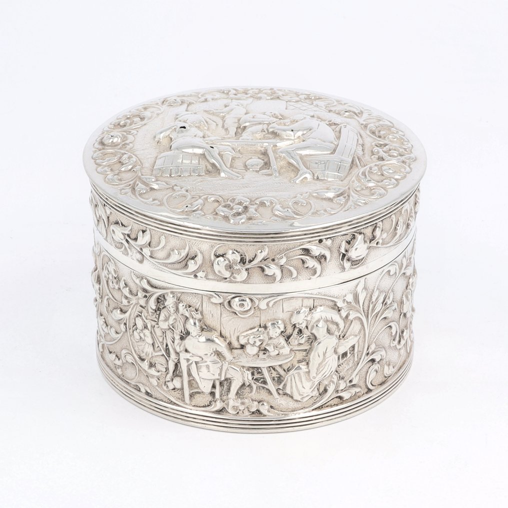 Gerardus Schoorl - Zaandijk, 1911 - Cookie jar - .833 silver #1.0